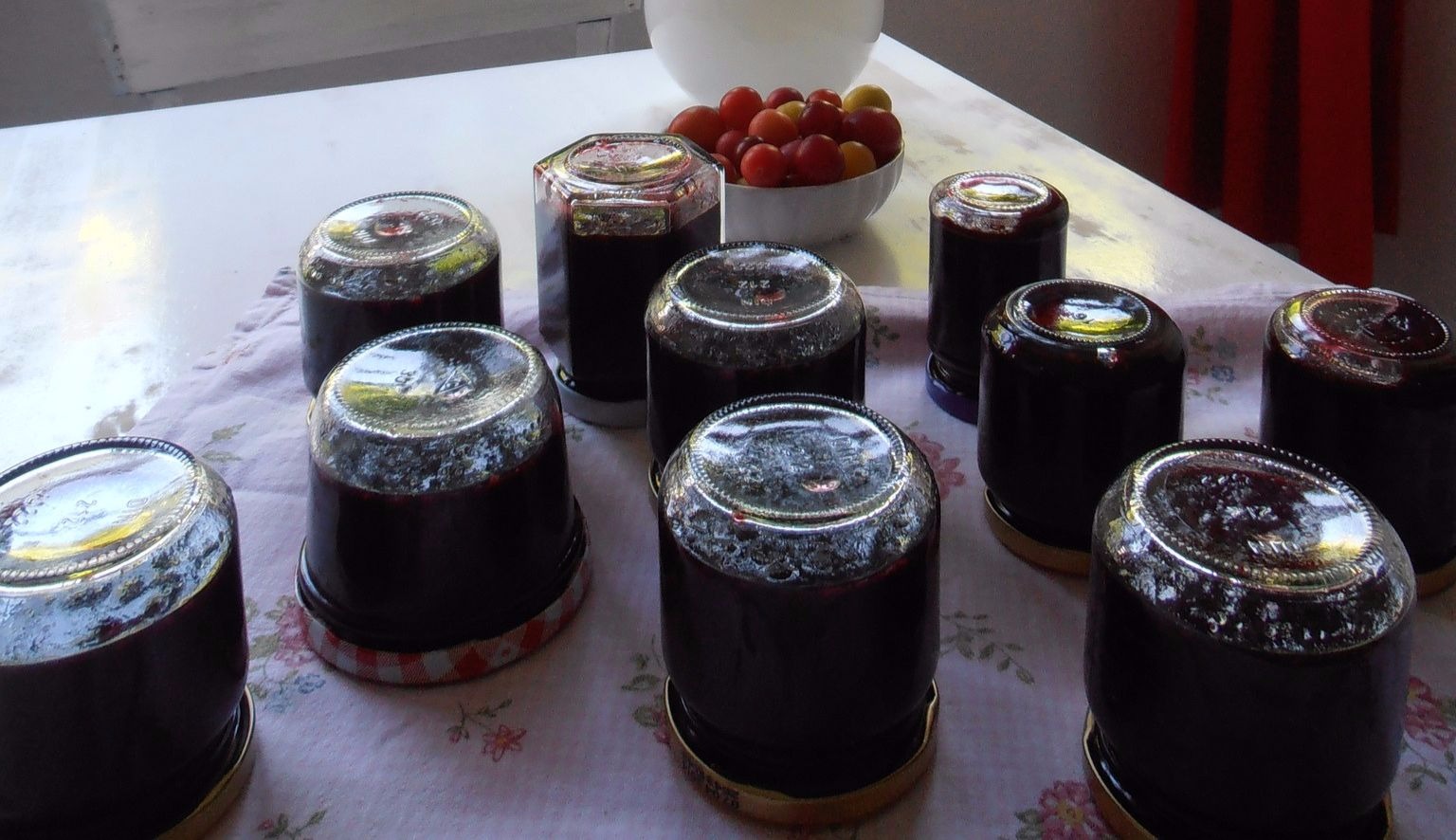 Черничное варенье без сахара